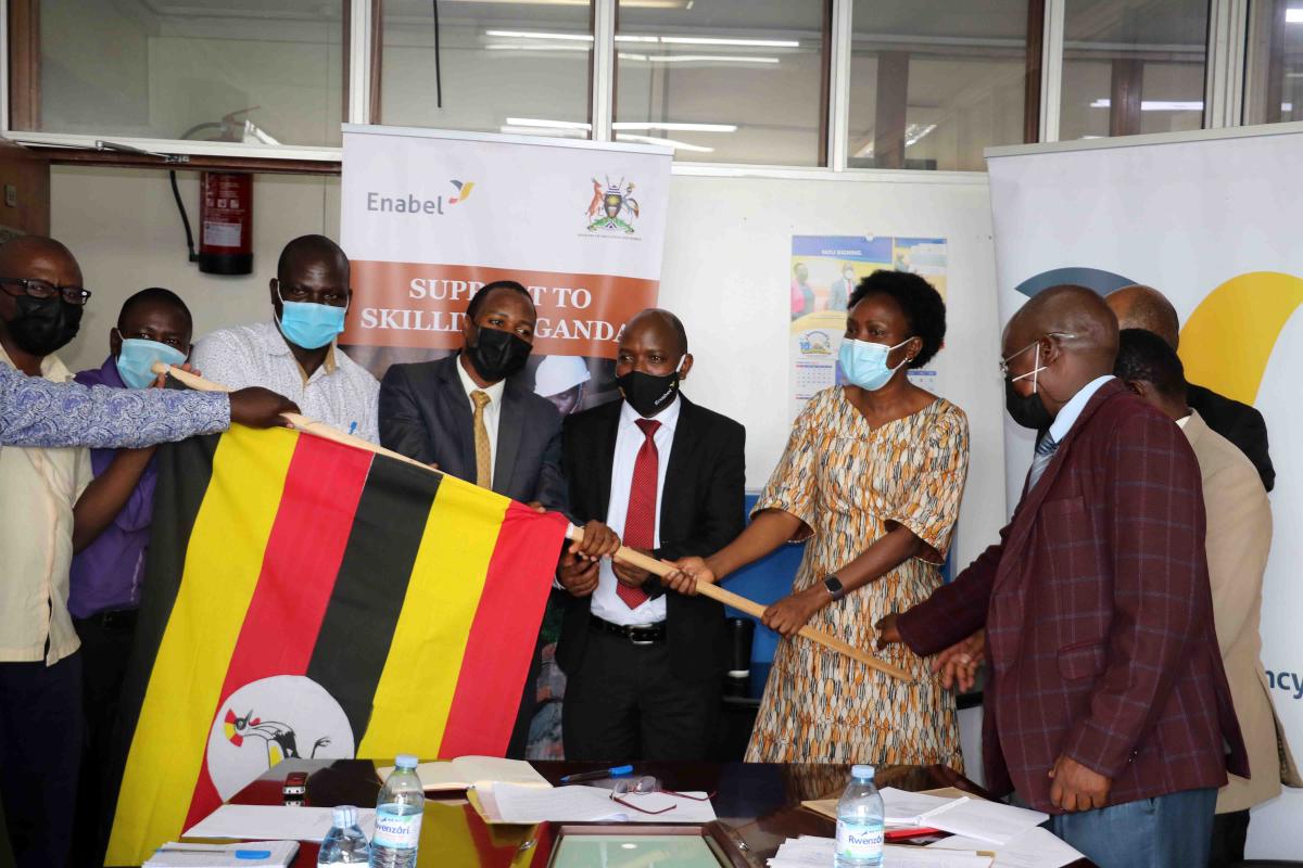Ugandan skills experts visit Kenya for a benchmarking exercise