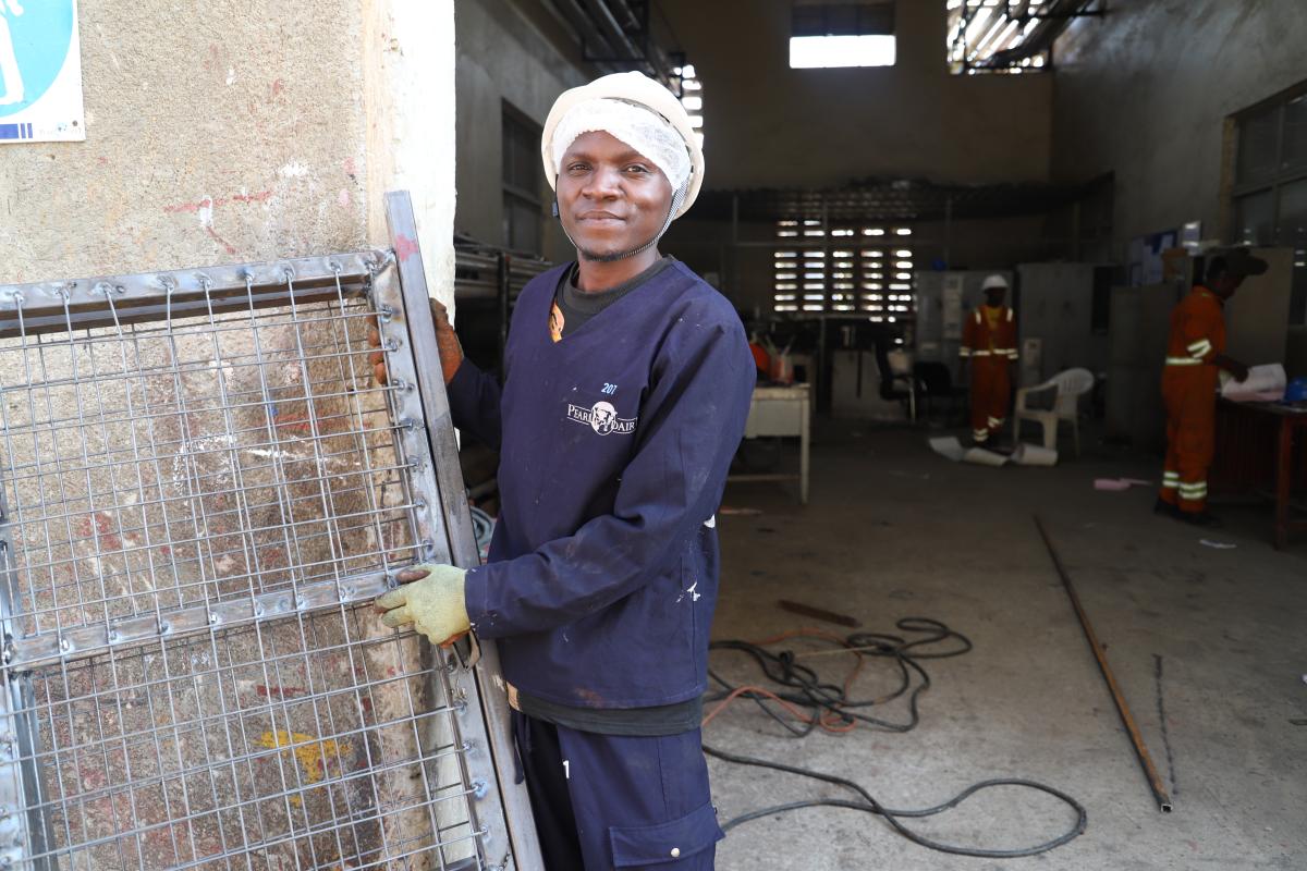 The Work Readiness Programme is shaping Jimmy's career in Uganda