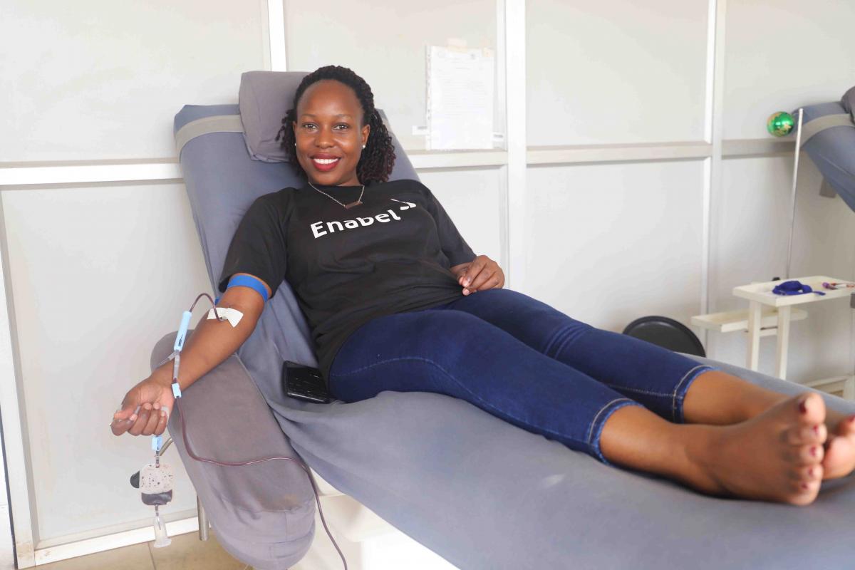 Enabel organises a blood donation drive to save lives  