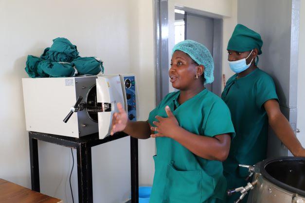 Regional maintenance team builds capacity of health workers at lower health facilities 