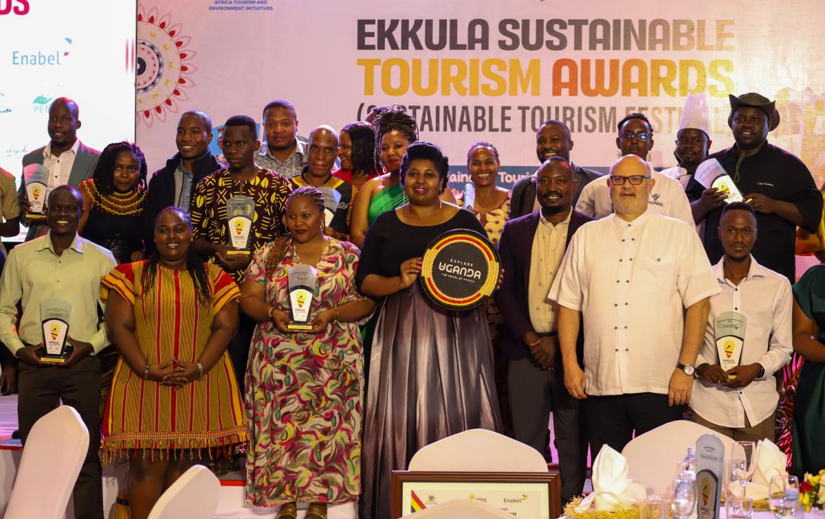 Uganda honours tourism sustainability champions at the Ekkula Festival and Awards 