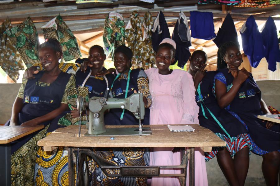 Former trainee empowers fellow women to thrive through tailoring in Uganda