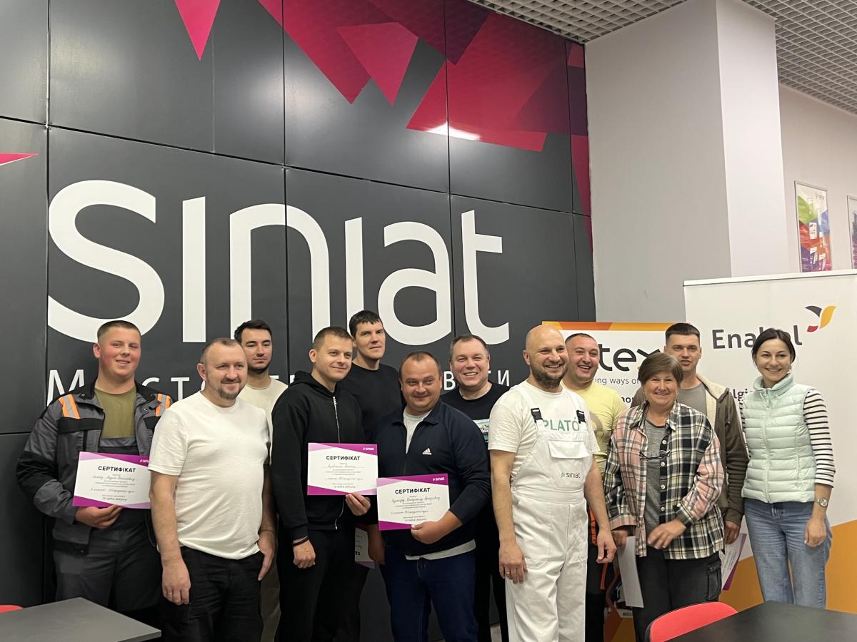 Ukraine: Enabel partners with Etex to provide training for TVET trainers