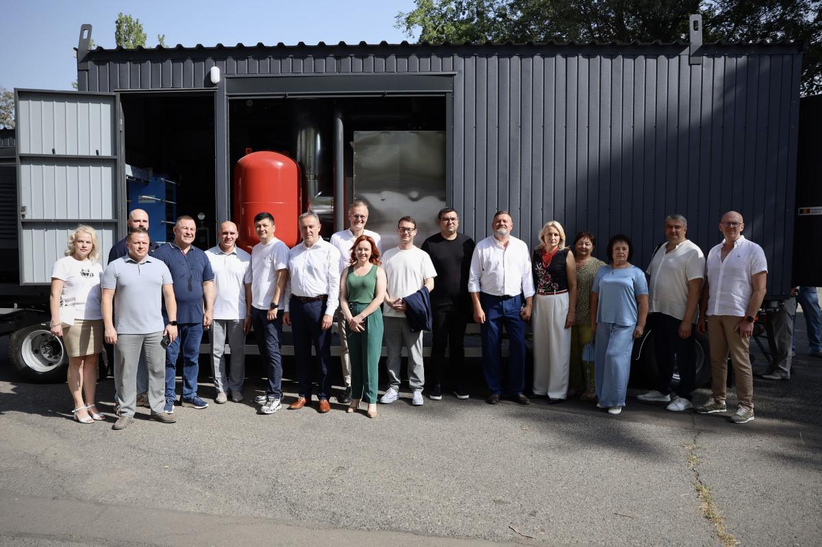 Ukraine: Belgium donates 14 mobile boilers to Mykolaiv hospitals