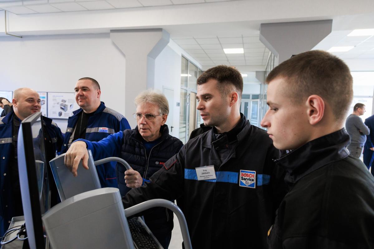 Ukraine: Enabel opens the first Bosch Junior Academy at Boryspil Vocational College