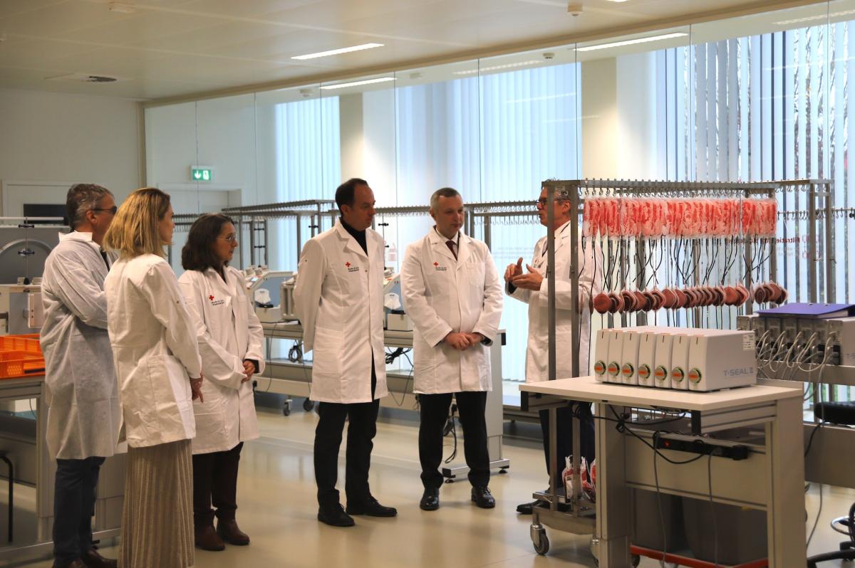  Ukraine: Enabel and Red Cross-Flanders will help Ukraine strengthen its blood system