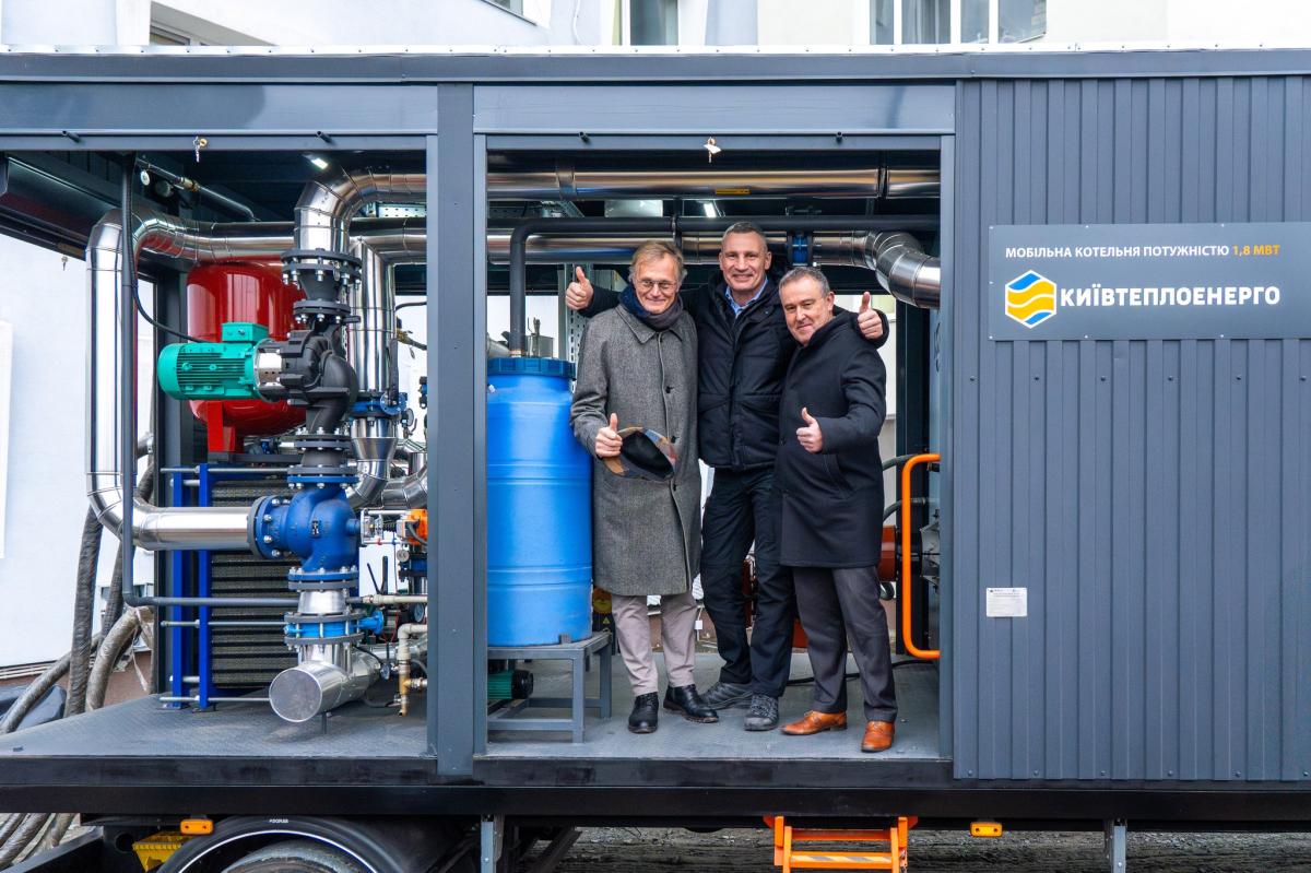 Ukraine: Belgium has donated 16 backup heating systems for Kyiv's medical facilities 